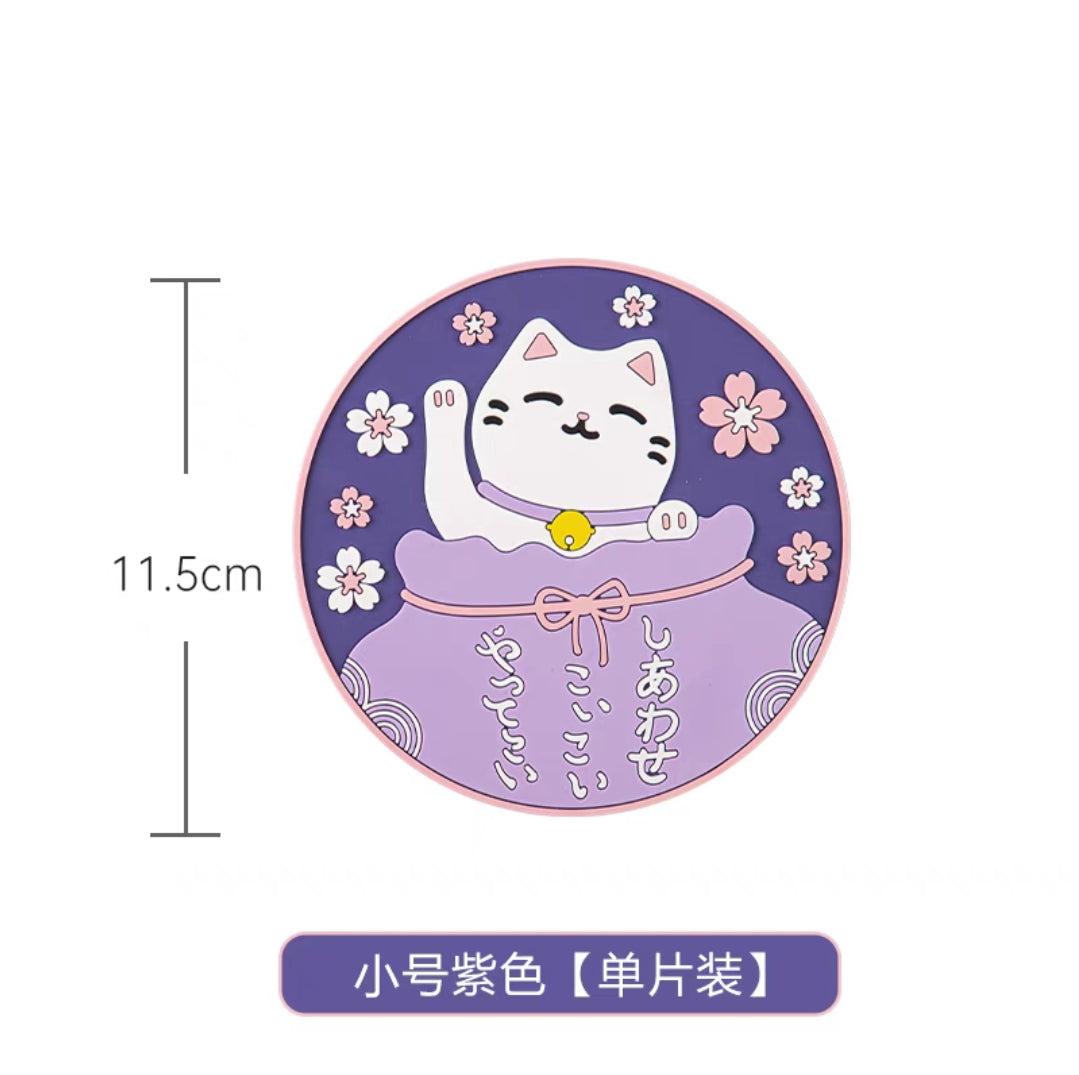 LM-910203 Le Miao Fortune Cat Coaster (S) (M)