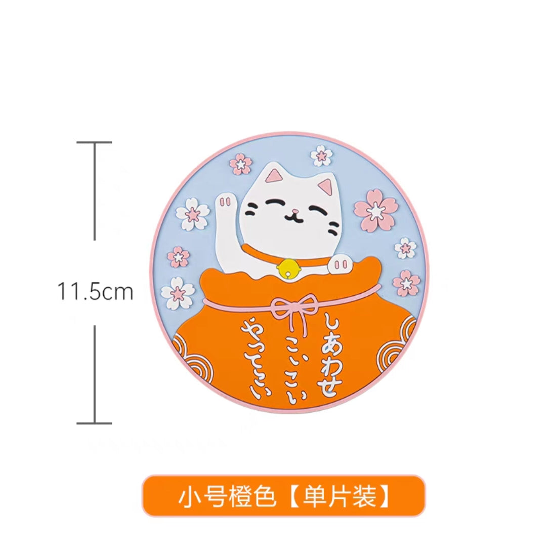 LM-910203 Le Miao Fortune Cat Coaster (S) (M)