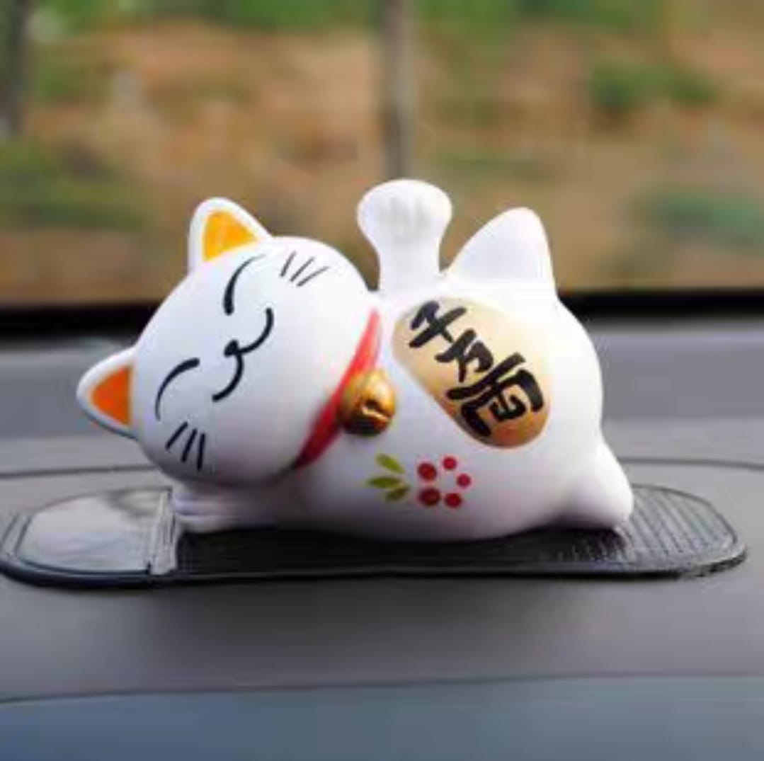 OAA-1000501 Solar-Powered Waving Hand Fortune Cat (S)