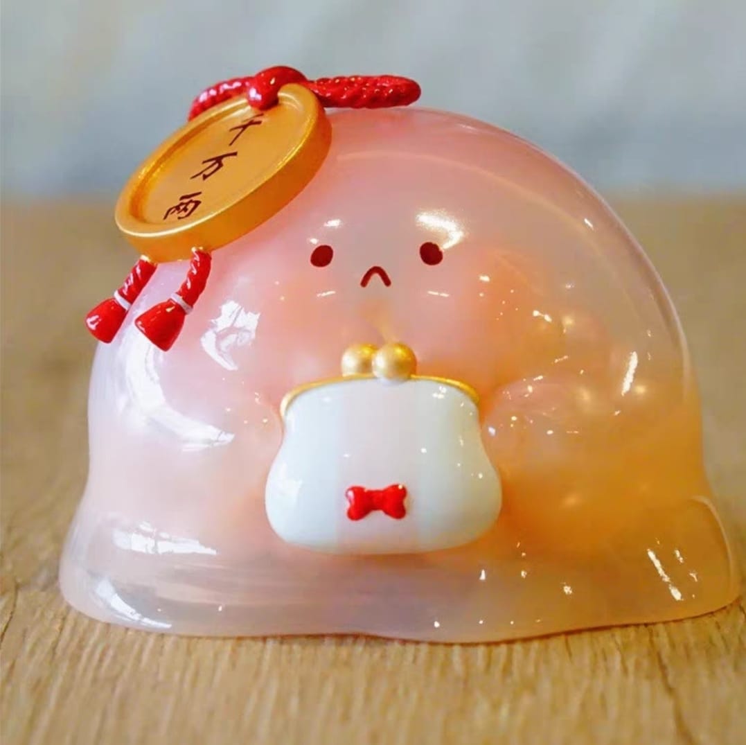 OAA-2030206 Blind Box Fortune Cat Daruma Chubby Slime (S)