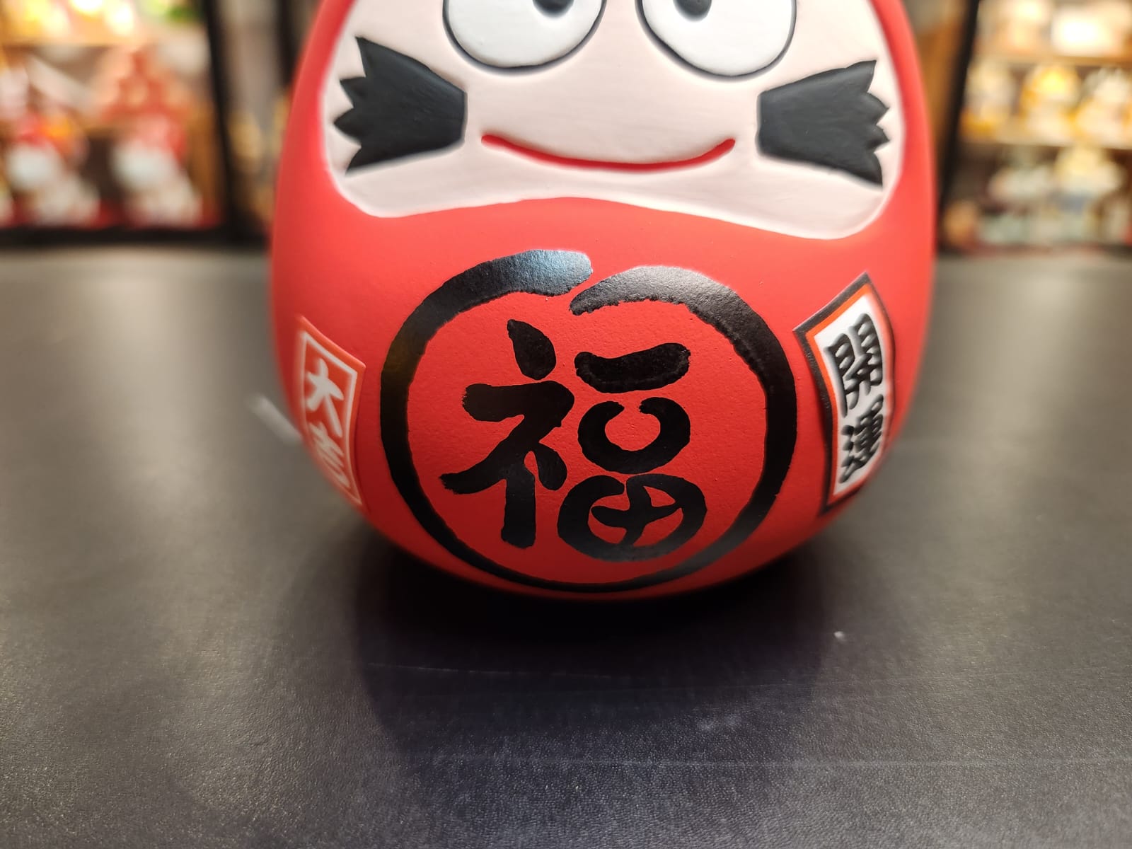 JP-610801 Maruei Pottery Determination/Prosperity Daruma (S)