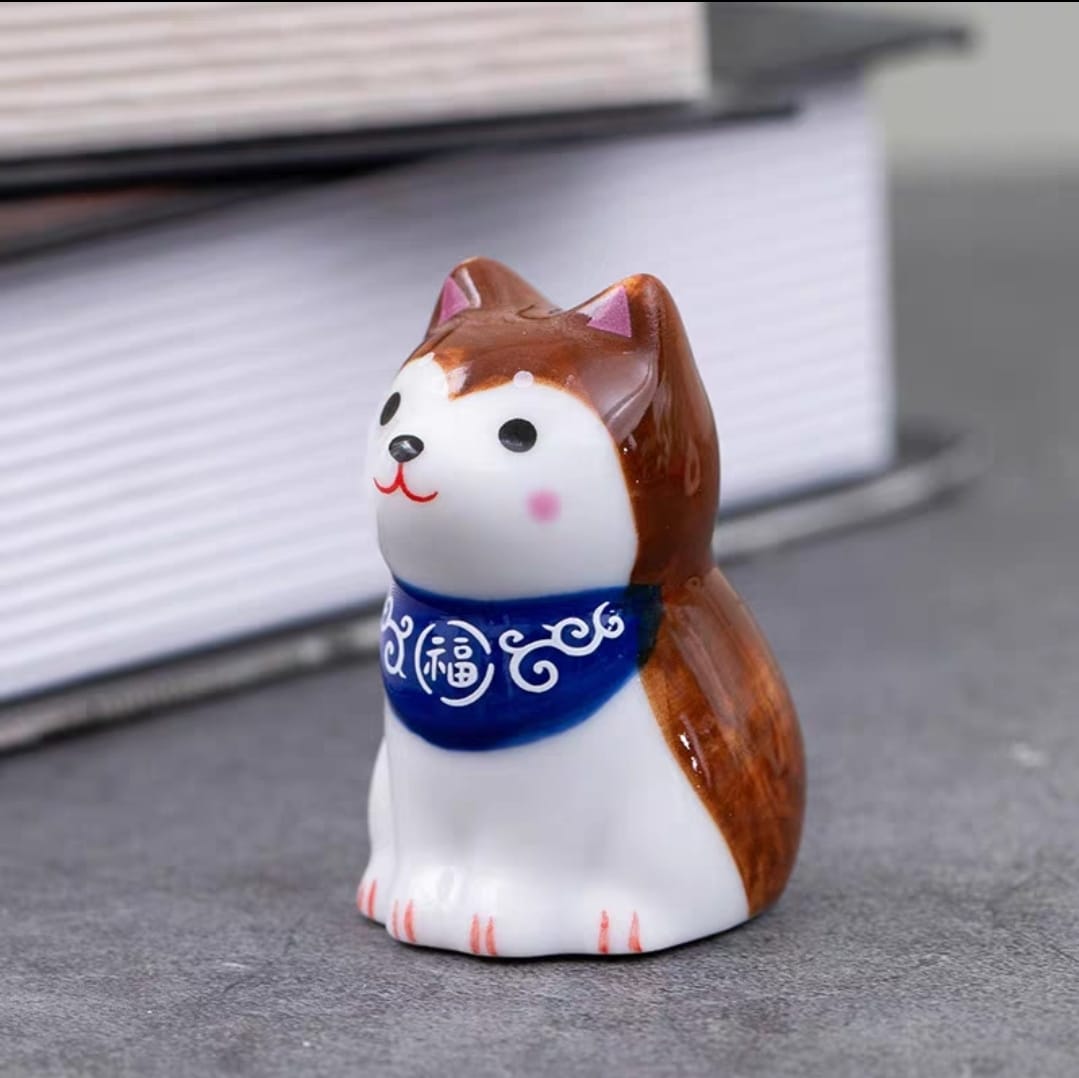 LM-630801 Le Miao Shiba Inu Display Figurine (S)