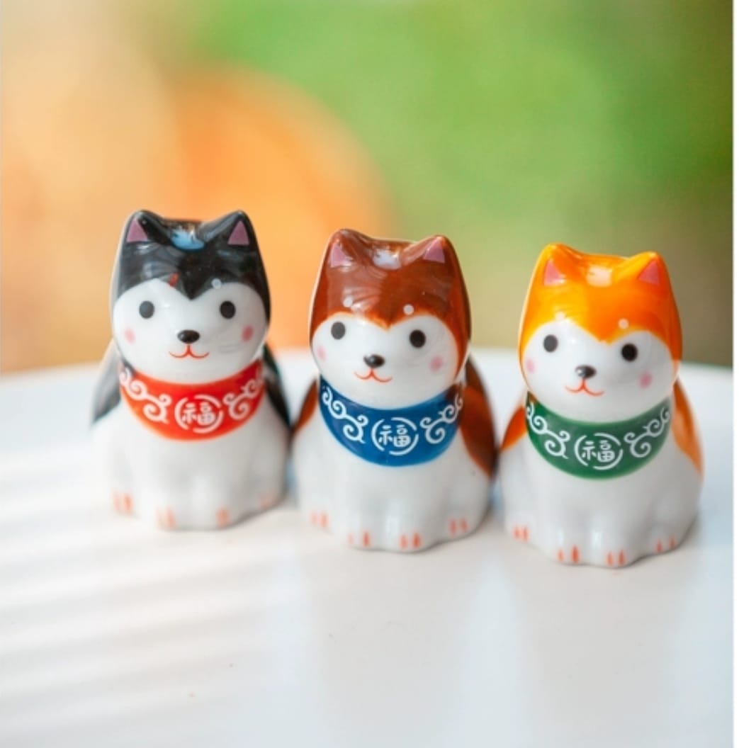 LM-630801 Le Miao Shiba Inu Display Figurine (S)