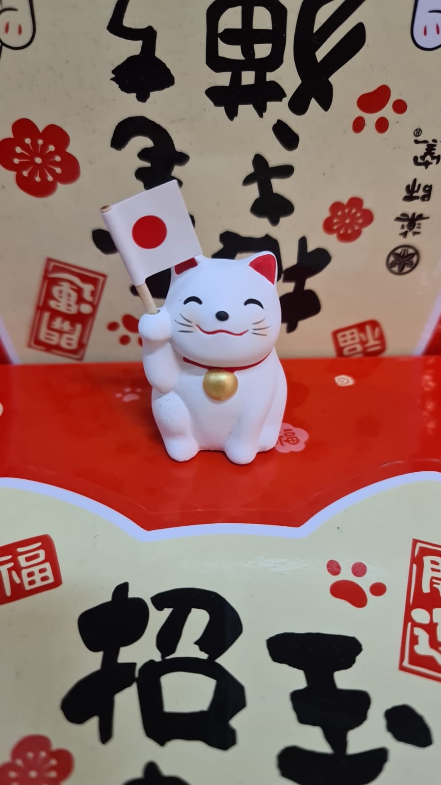 OKB-090701 Omikuji Koubou Flag Fortune Cat Series (S)