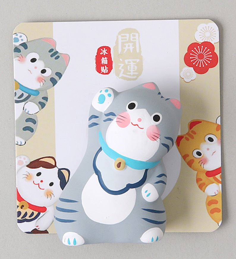 LM-6402131 Le Miao Cute Shiba & Fortune Cat Magnet Series (S)