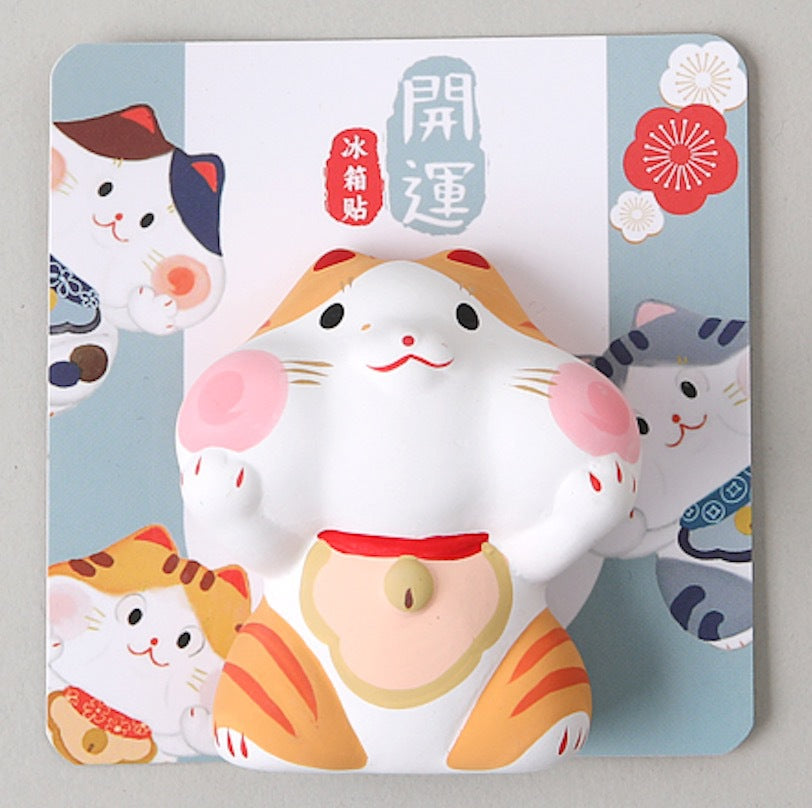 LM-6402131 Le Miao Cute Shiba & Fortune Cat Magnet Series (S)