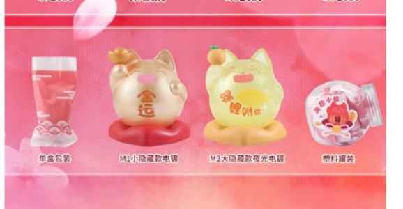 OAA-204115 Chubby Style Fortune Cat Blind Bag (S)