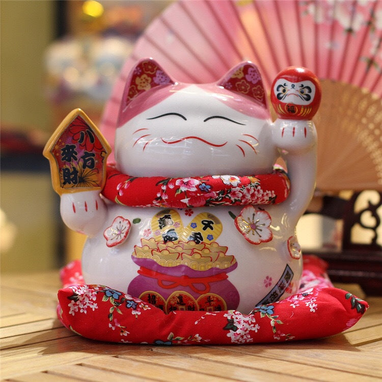 LM-941201 Le Miao Double Paw Raised Chubby Cat (M)