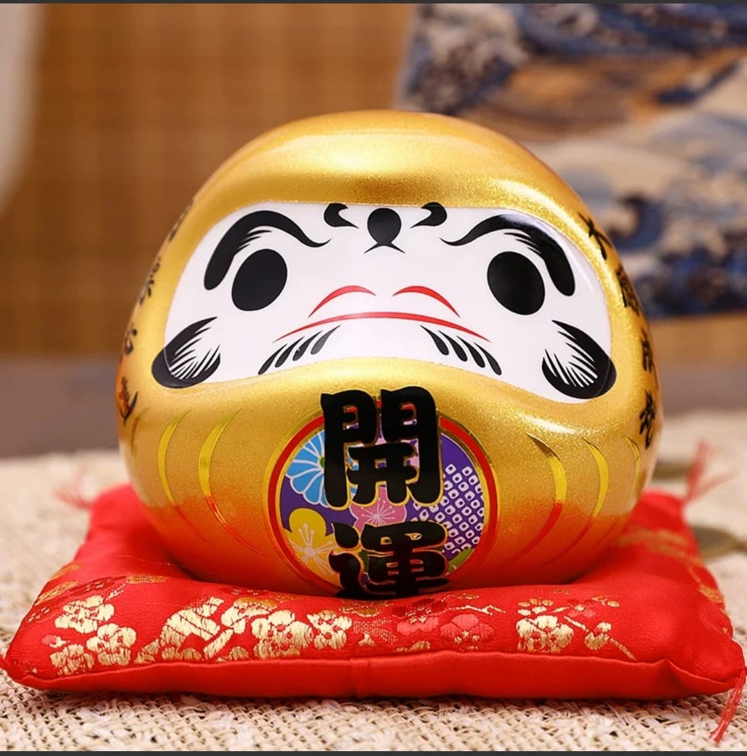 OAA-340610 Han Feng Porcelain Daruma Coin Bank (S)