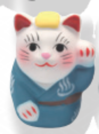 OKB-020401 Omikuji Kobo Fortune Cat Series (S)