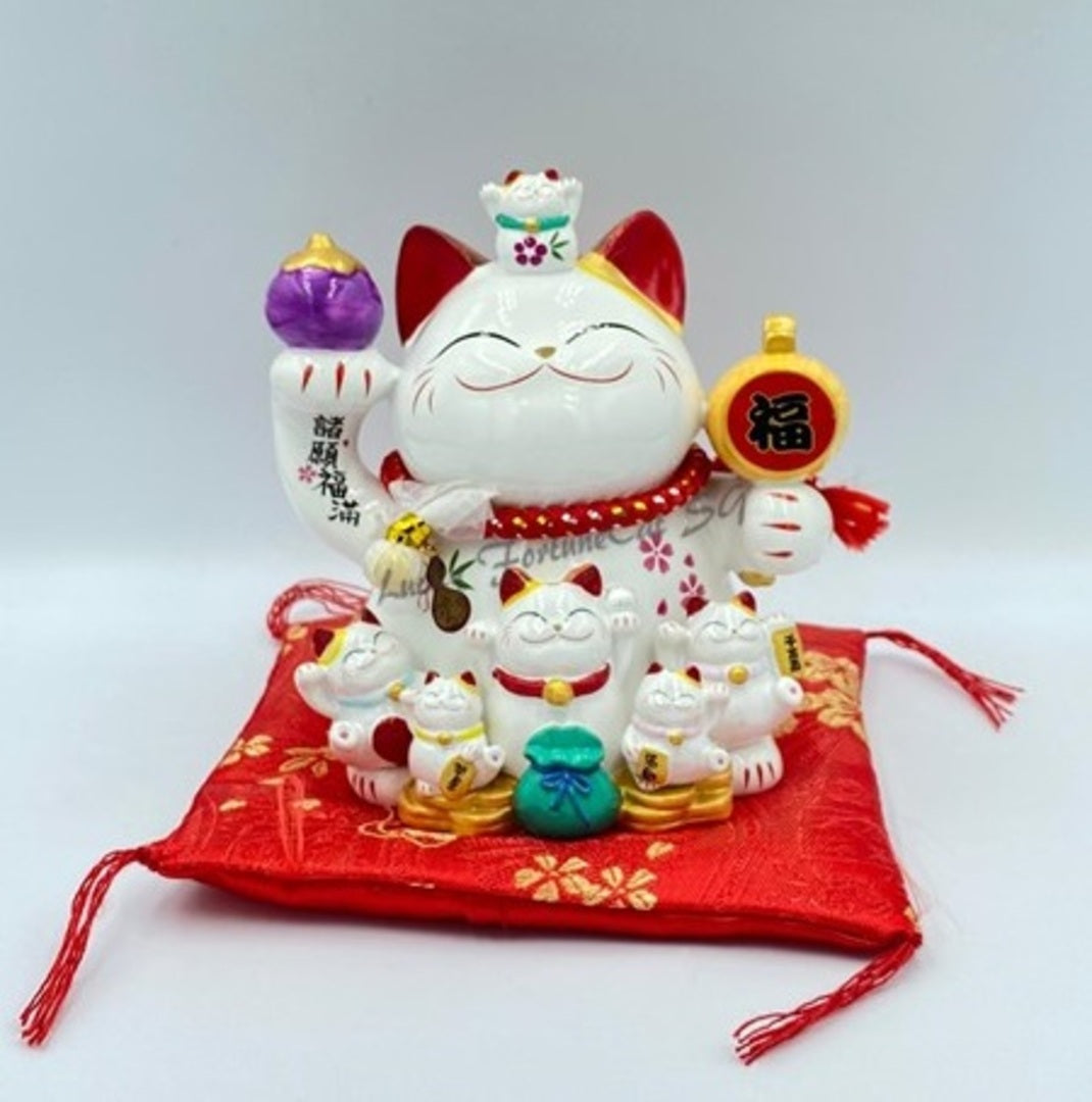 S-0114011 金石工坊 Small Fortune Cat 招财猫 - Lucky FortuneCat SG Megamall