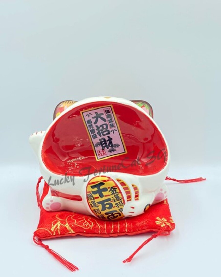 S-2211010 金石工坊 Big Mouth/Handphone Holder Fortune Cat 招财猫 - Lucky FortuneCat SG Megamall