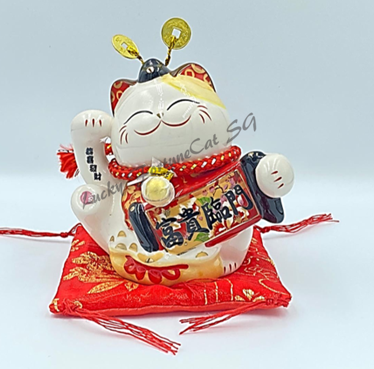 S-1809011 金石工坊 Small Fortune Cat 招财猫 - Lucky FortuneCat SG Megamall