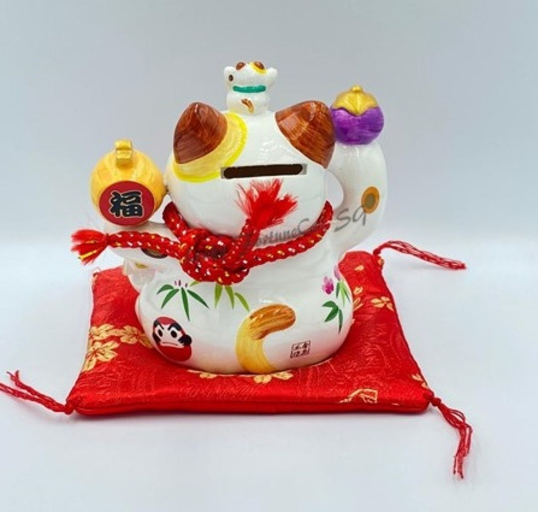 S-0114011 金石工坊 Small Fortune Cat 招财猫 - Lucky FortuneCat SG Megamall