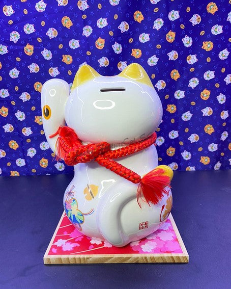 L-4040025 金石工坊 Large Open Eyes Fortune Cat 招财猫 - Lucky FortuneCat SG Megamall