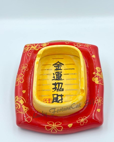 S-1511007 金石工坊 AshTray Fortune Cat 招财猫 - Lucky FortuneCat SG Megamall