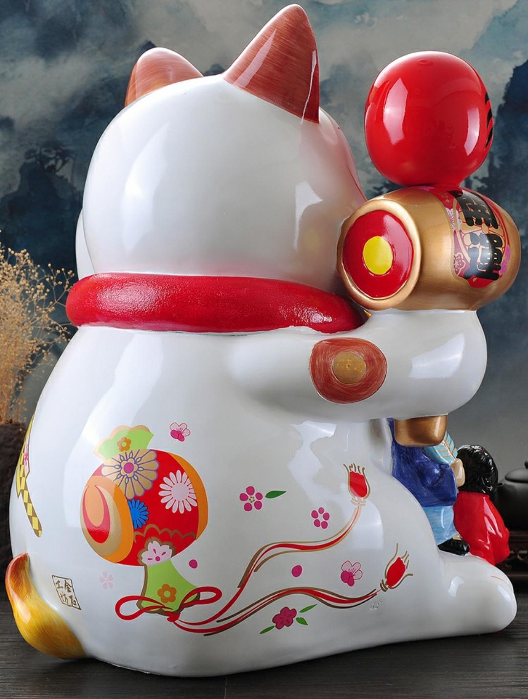 L-43199055 金石工坊 Super Big Fortune Cat 招财猫 - Lucky FortuneCat SG Megamall