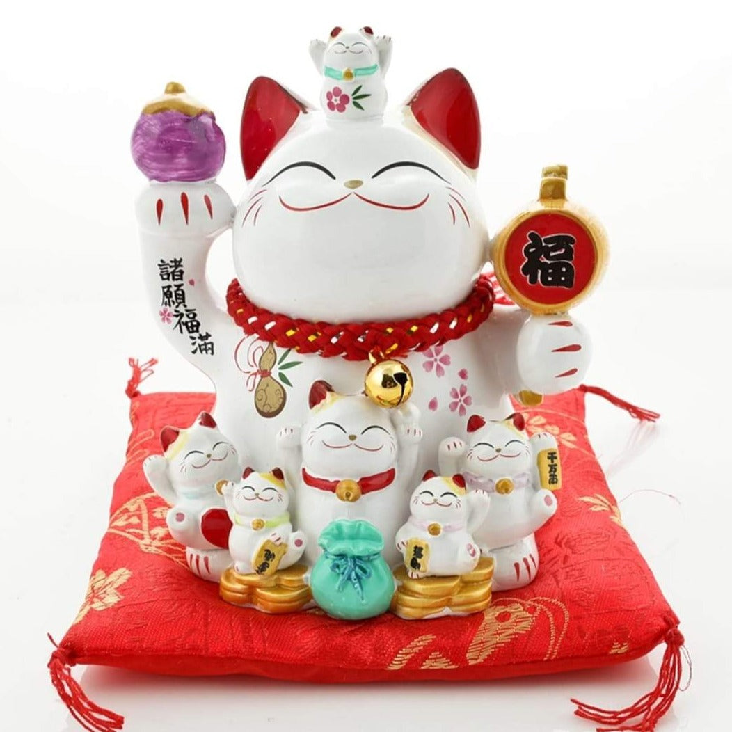 S-0114011 金石工坊 Small Fortune Cat 招财猫 - Lucky FortuneCat SG Megamall