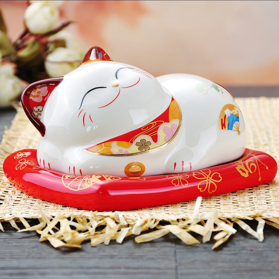 S-1511007 金石工坊 AshTray Fortune Cat 招财猫 - Lucky FortuneCat SG Megamall
