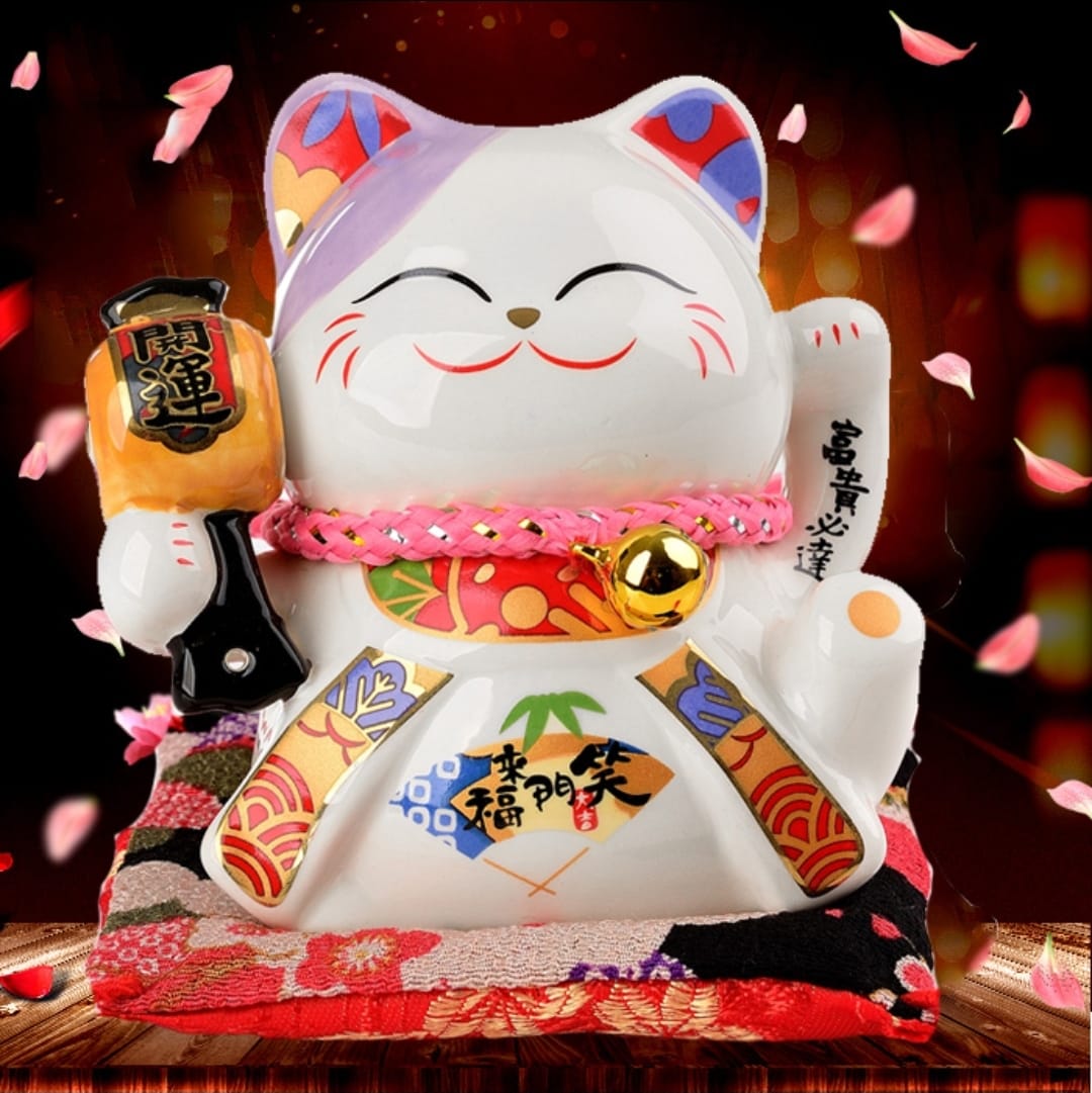 S-0710010 Jin Shi Gong Fang Small Fortune Cat (S)