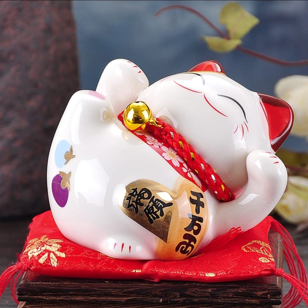 S-1209075/S-1309075 Jing Shi Gong Fang Lying Down Fortune Cat (S)