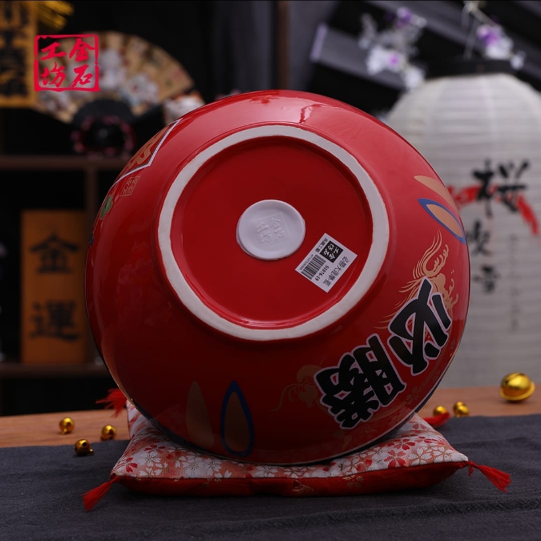 D-0345016 Jin Shi Gong Fang Blue Daruma (L)