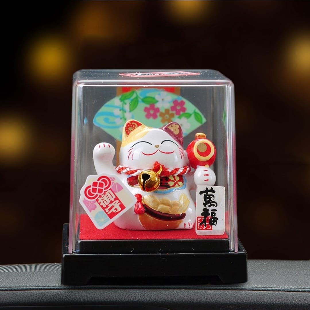 S-33/370605 Jing Shi Gong Fang Mini Display Fortune Cat (S)