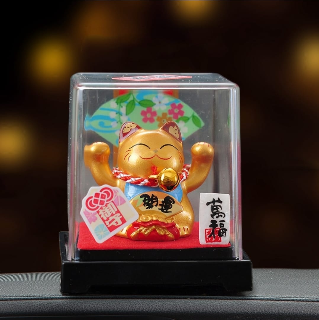 S-33/370605 Jing Shi Gong Fang Mini Display Fortune Cat (S)