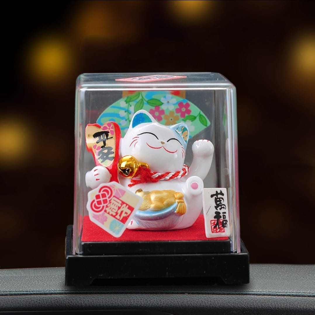 S-33/370605 Jing Shi Gong Fang Mini Display Fortune Cat (S)