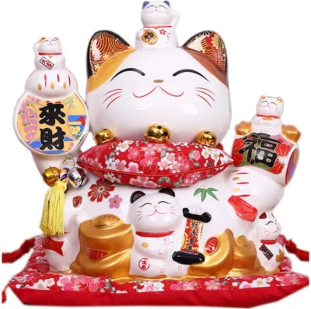 LM-114128 Le Miao Wealth Fortune Cat (XL)