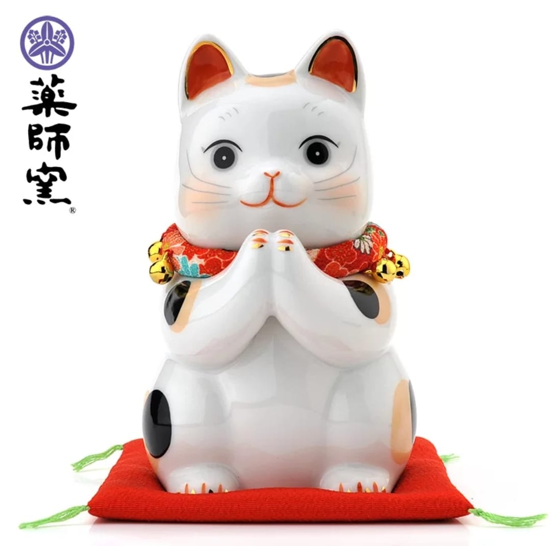 YS-2631155/YS-627823 Yakushigama Praying Fortune Cat (M) (L)