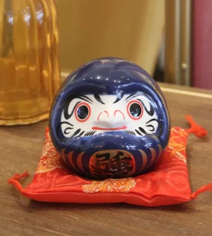 F-640508-F-680508 Fu Yuan Mao Daruma Doll Porcelain Coin Bank (S)