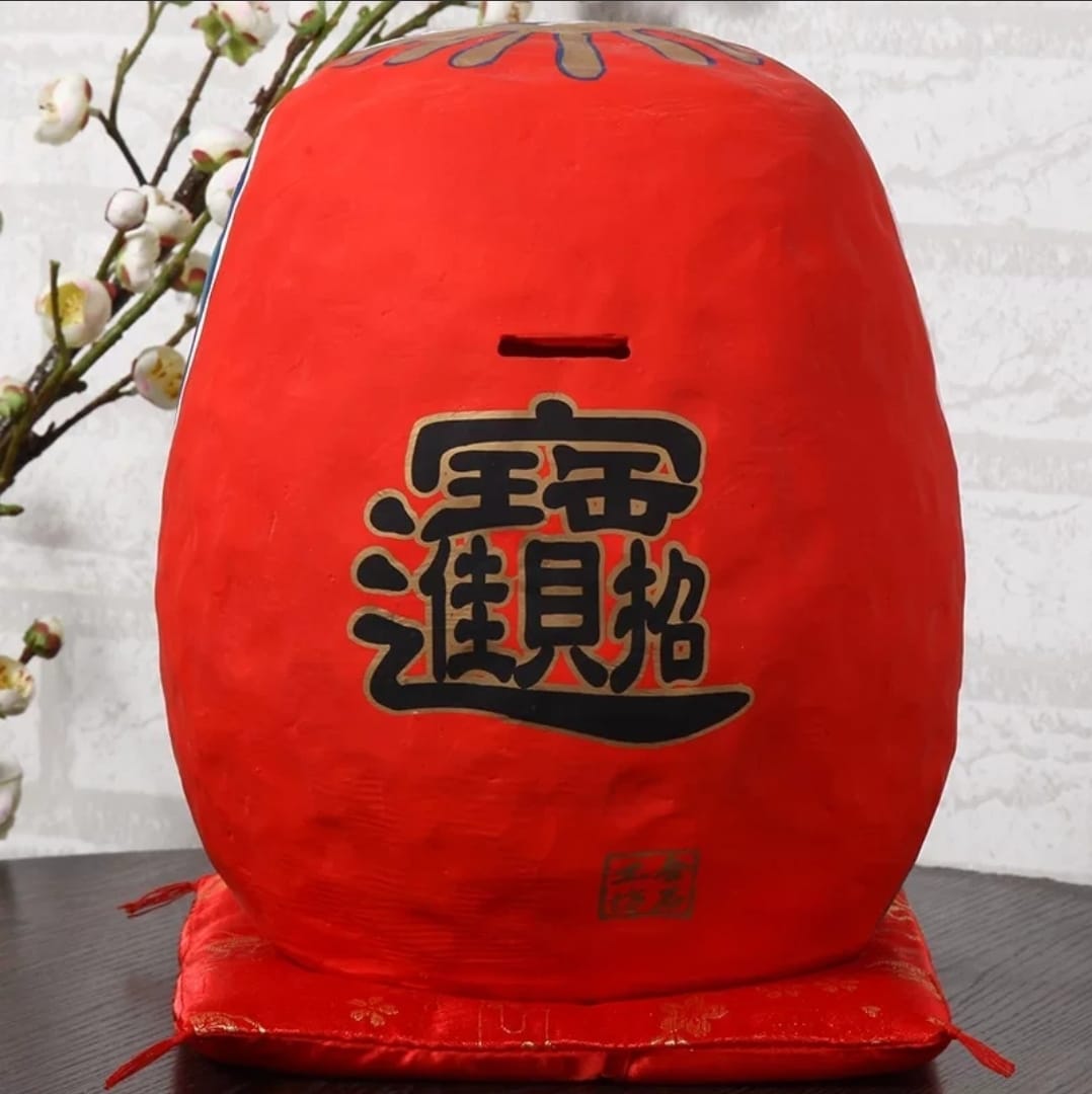 D-0155175 Jin Shi Gong Fang Traditional Daruma (L) (M)