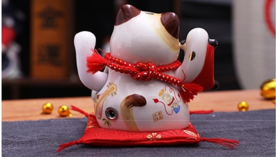 M-3317011 金石工坊 Hand Waving Fortune Cat 招财猫 (S)