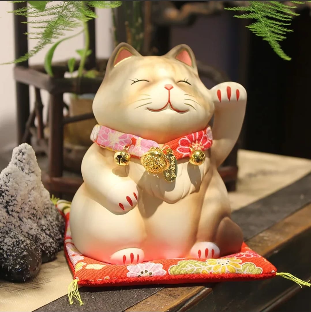 LM-2212135-LM-2612135 Le Miao Life-like Fortune Cat (S)