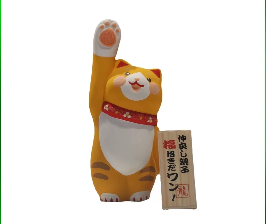 LHZ-351412/LHZ-361412 Long Hu Zuo Superman Fortune Cat (M)