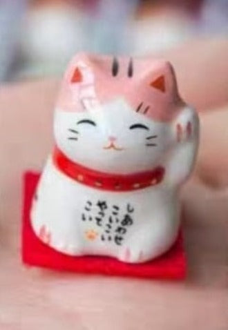 YS-392306 Yakushigama Japan Mini Fortune Cat (S)