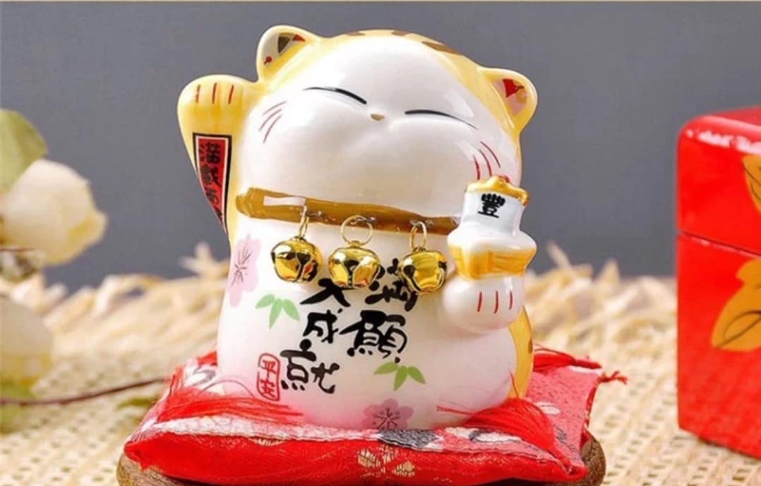 S-0209008-S-0409008 Jing Shi Gong Fang Chubby Fortune Cat (S)