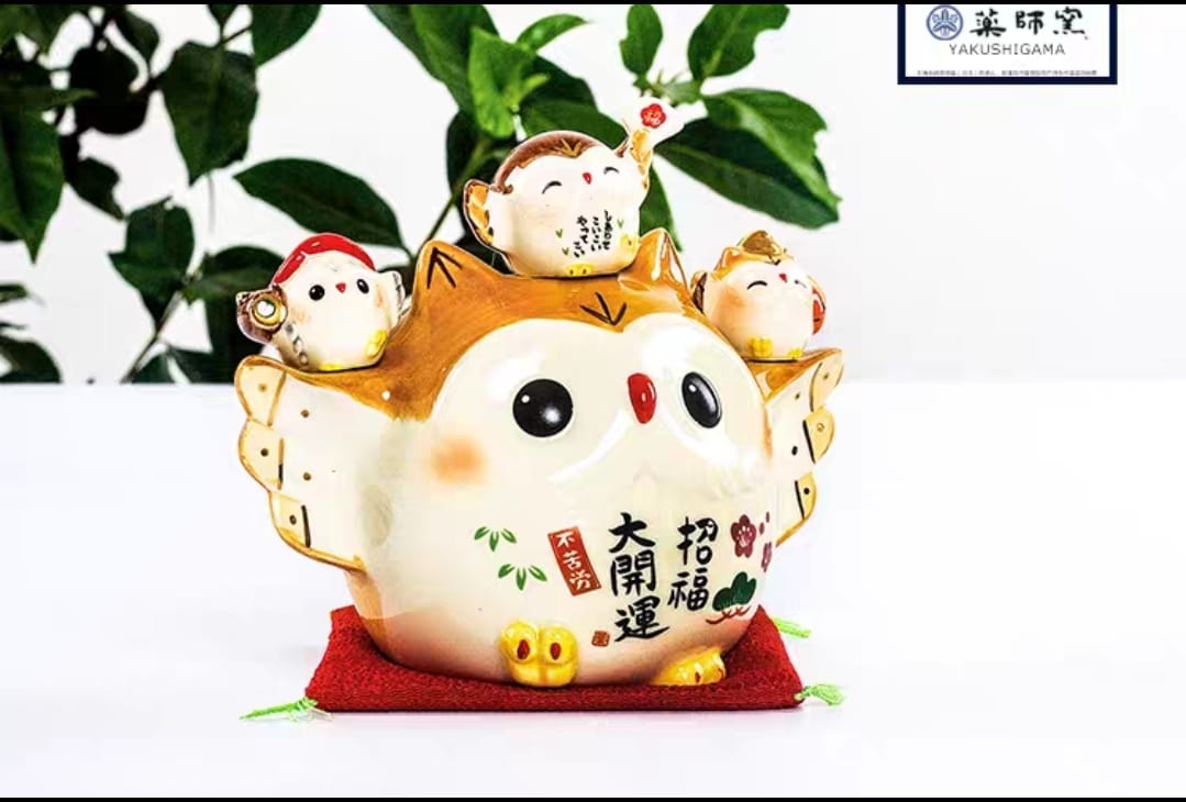 YS-822612 Yakushigama Chubby Owls (M)