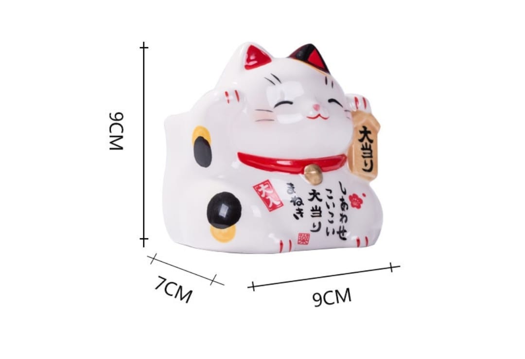 YS-982209 - YS-1002209 Yakushigama Chubby Fortune Cat (S)