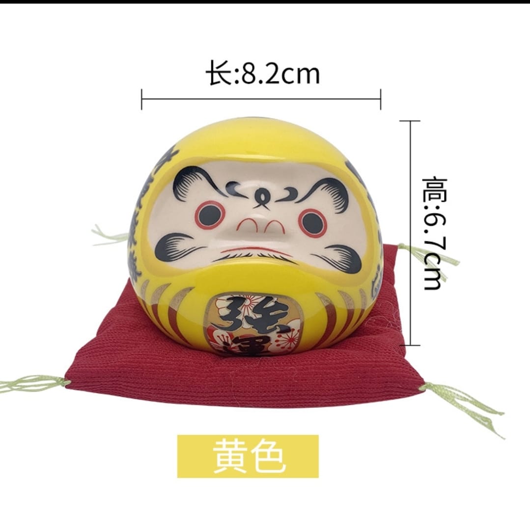 OAA-870205-OAA-900205 Poreclain Daruma Figurine (S)