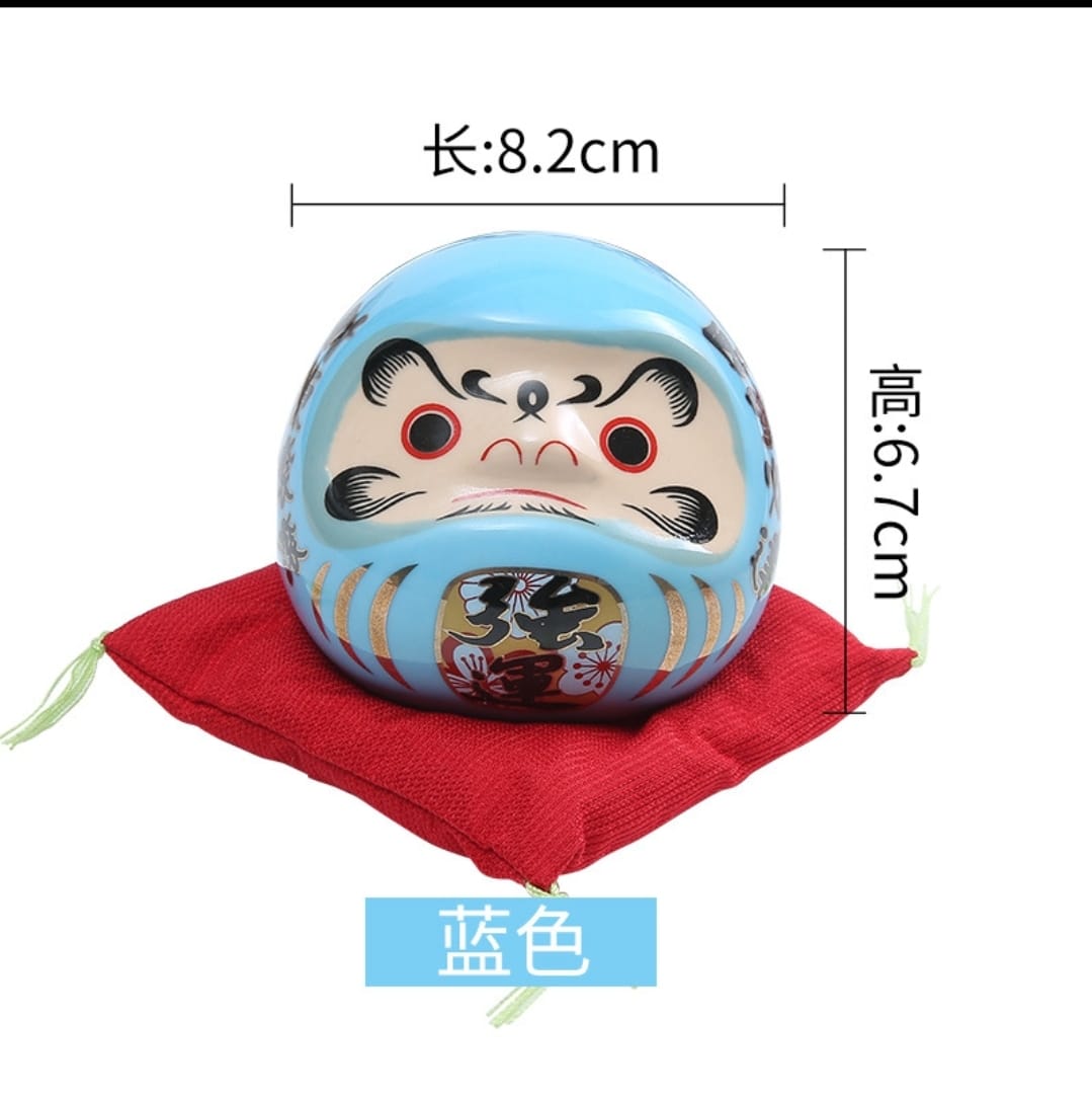 OAA-870205-OAA-900205 Poreclain Daruma Figurine (S)