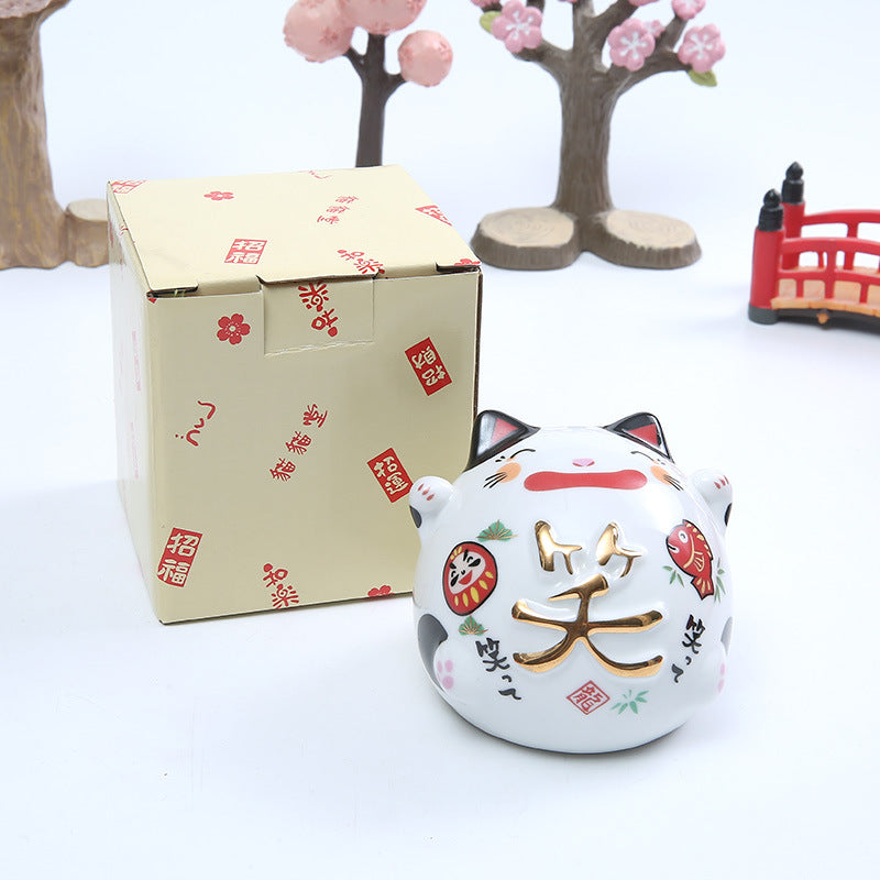 OAA-900205-OAA-900205 Chubby Cartoon Fortune Cat (S)