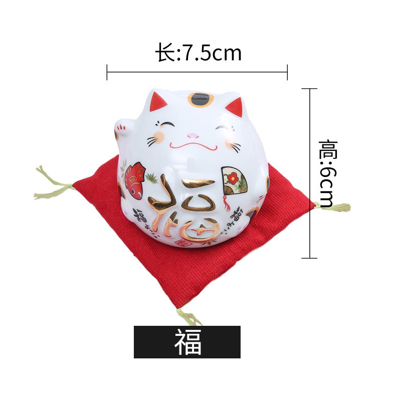 OAA-900205-OAA-900205 Chubby Cartoon Fortune Cat (S)