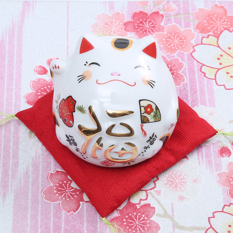 OAA-900205-OAA-900205 Chubby Cartoon Fortune Cat (S)