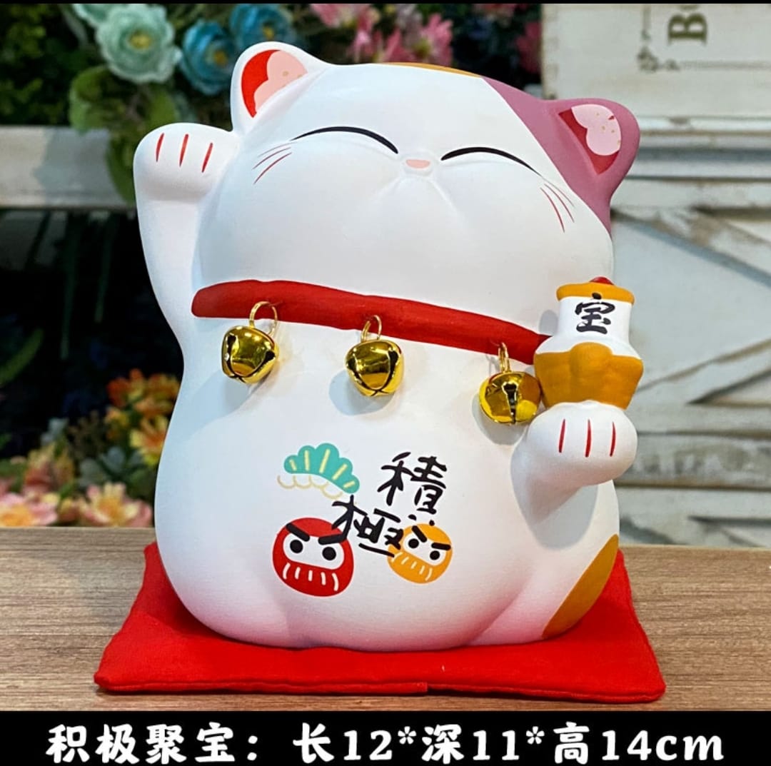 M-711521-M-741521 Jing Shi Gong Fang New Chubby Fortune Cat Series(M)