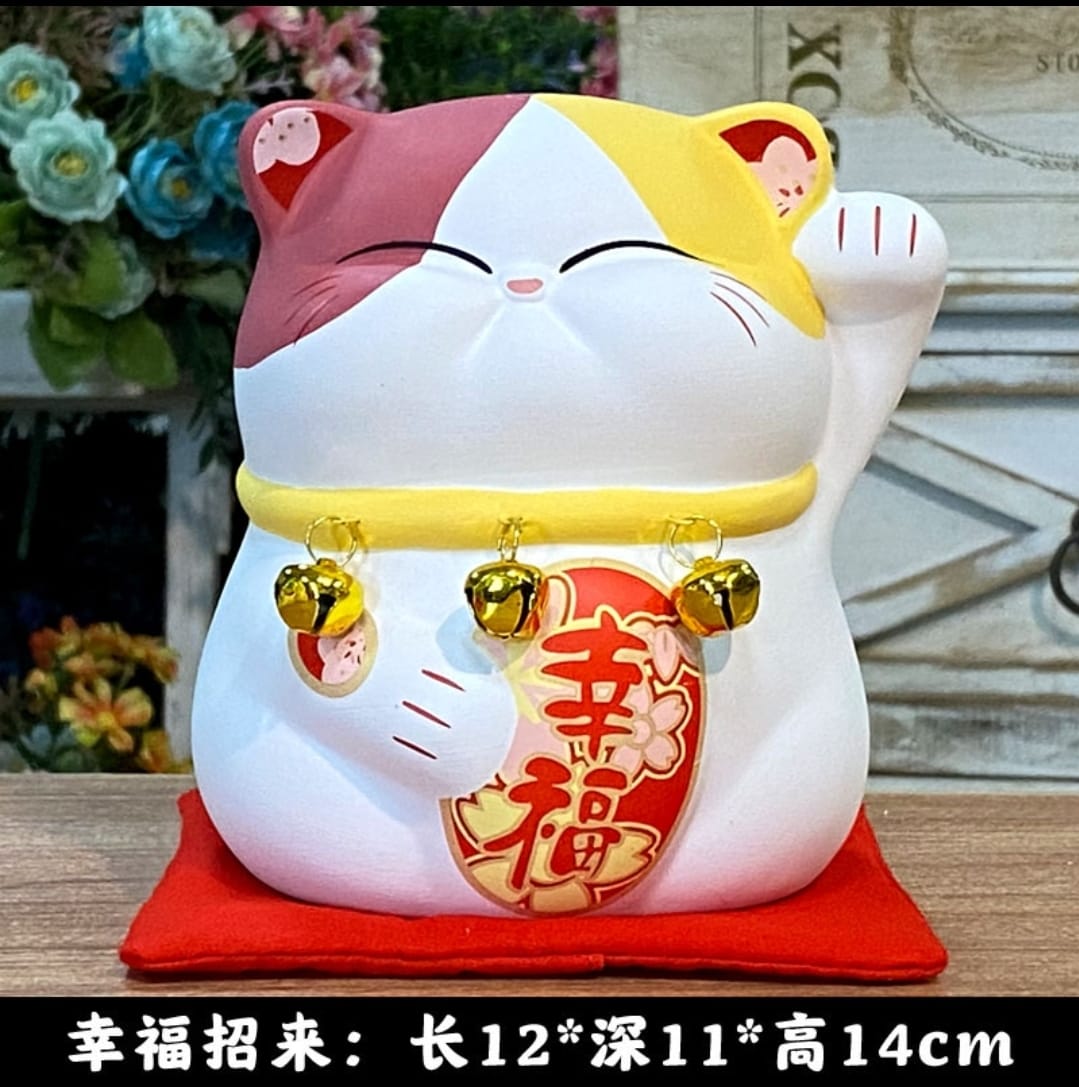 M-711521-M-741521 Jing Shi Gong Fang New Chubby Fortune Cat Series(M)