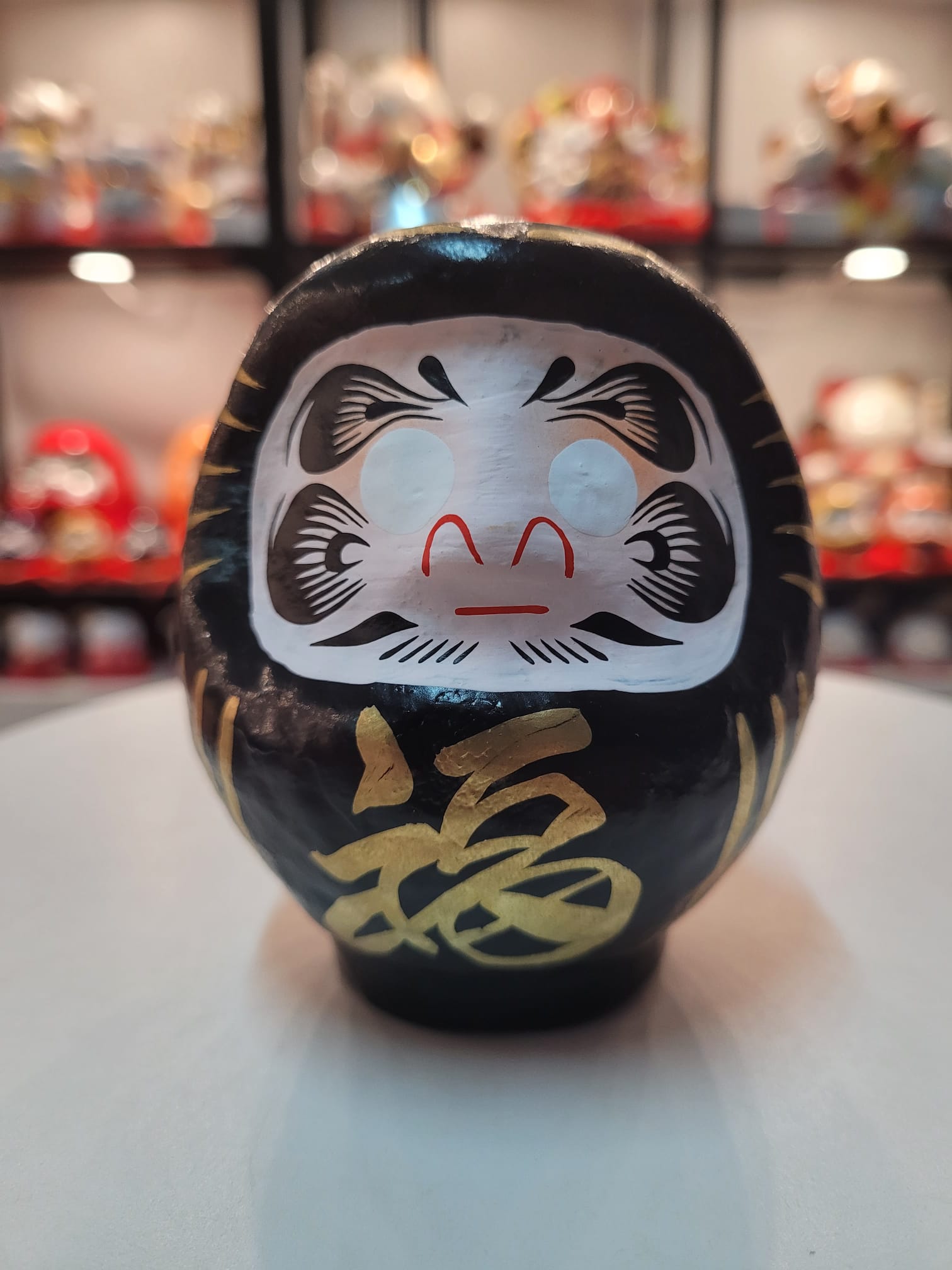 JP-271410-JP-250812 Hanjiro Hand-Made Mini/Medium Daruma (S) (M)