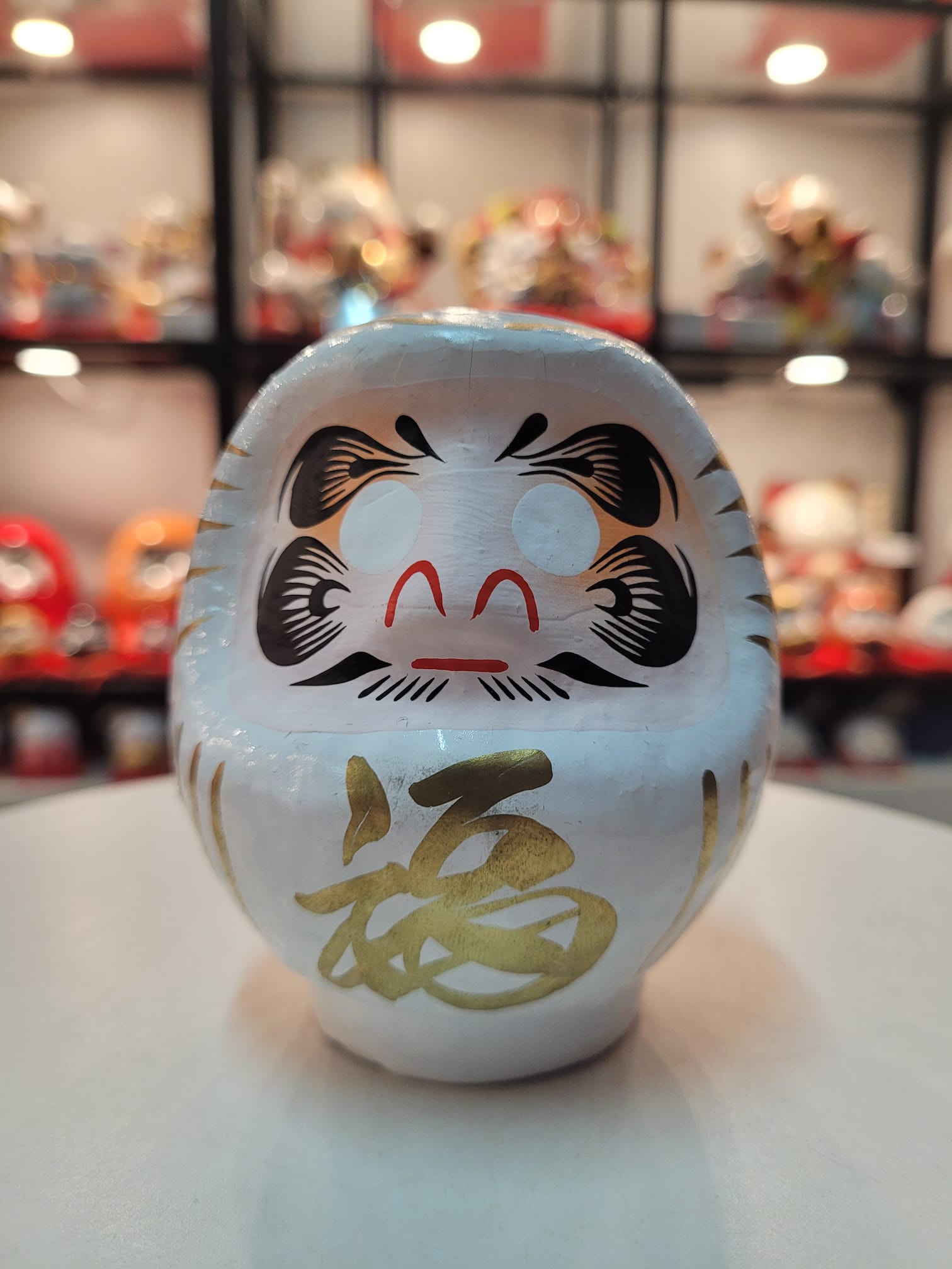 JP-271410-JP-250812 Hanjiro Hand-Made Mini/Medium Daruma (S) (M)