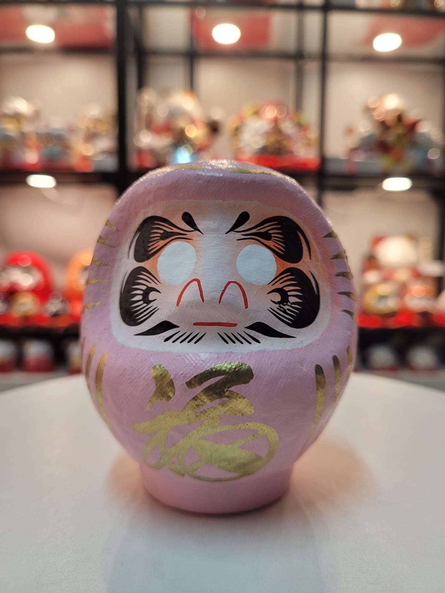 JP-271410-JP-250812 Hanjiro Hand-Made Mini/Medium Daruma (S) (M)